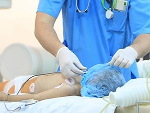 Doctor treating Patient