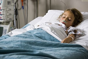 Girl in Hospital